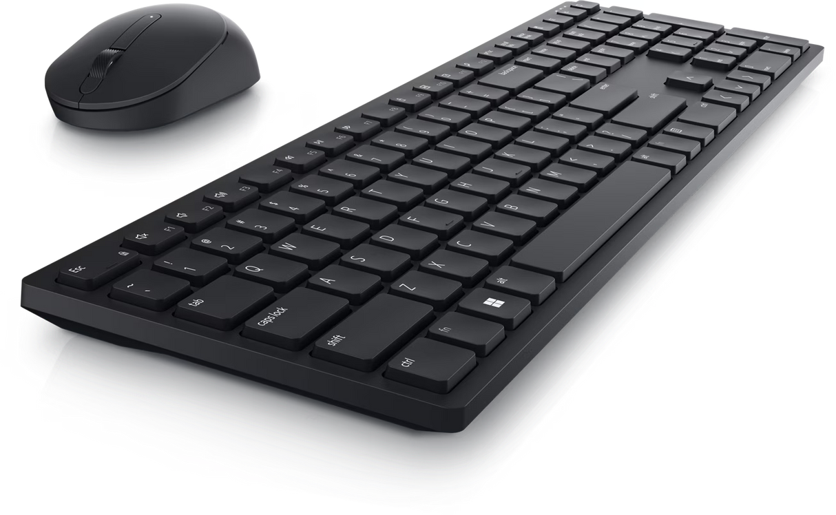 Dell Pro Keyboard and Mouse - KM5221W - US English - Black (damaged box)