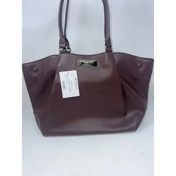 I.N.C. International Concepts Oddette Extra-Large Tote in Deep Mahogany