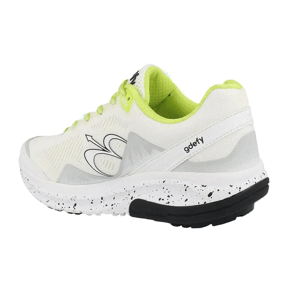 g-defy Women's Mighty Walk White/Green Shoes Size: 8.5