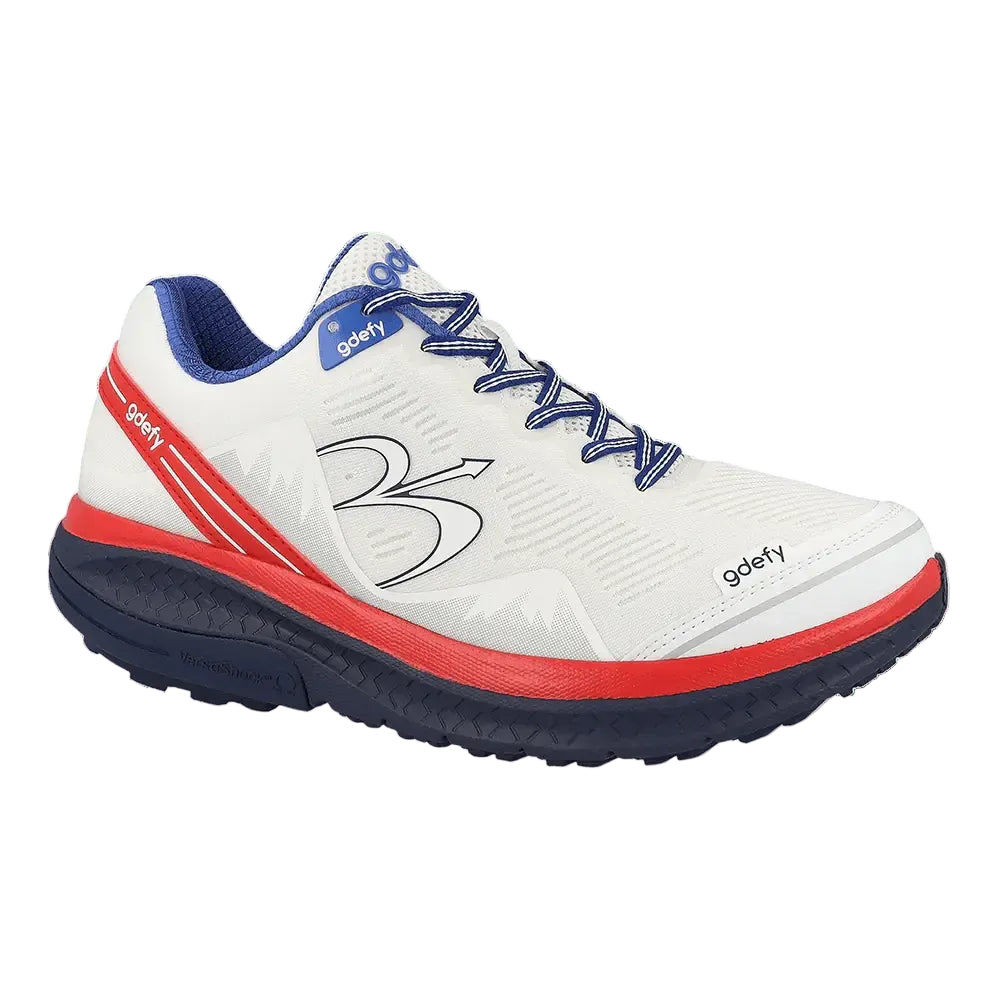 gdefy Men's Red-White Mighty Walk Size: 11.5