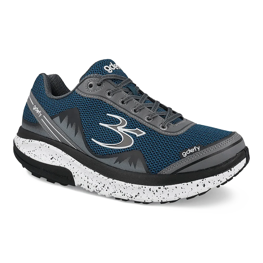 G-Defy Men's Mighty Walk Blue/Gray (W) (US)Size:12