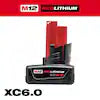 M12 12-Volt Lithium-Ion XC Extended Capacity 6.0Ah Battery Pack