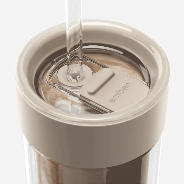 Ember Cold Tumbler Color: Sandstone 16 oz.