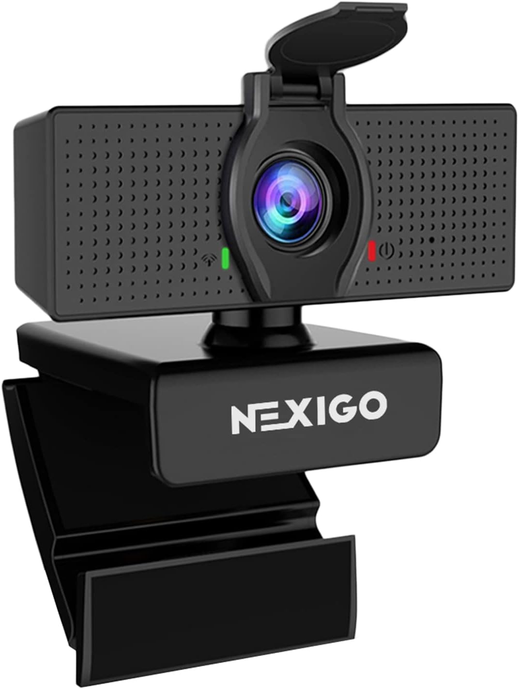 NexiGo N60 1080P Webcam with Microphone, Adjustable FOV, Zoom, Software Control & Privacy Cover, USB HD Computer Web Camera, Plug and Play, for Zoom/Skype/Teams, Conferencing and Video Callin