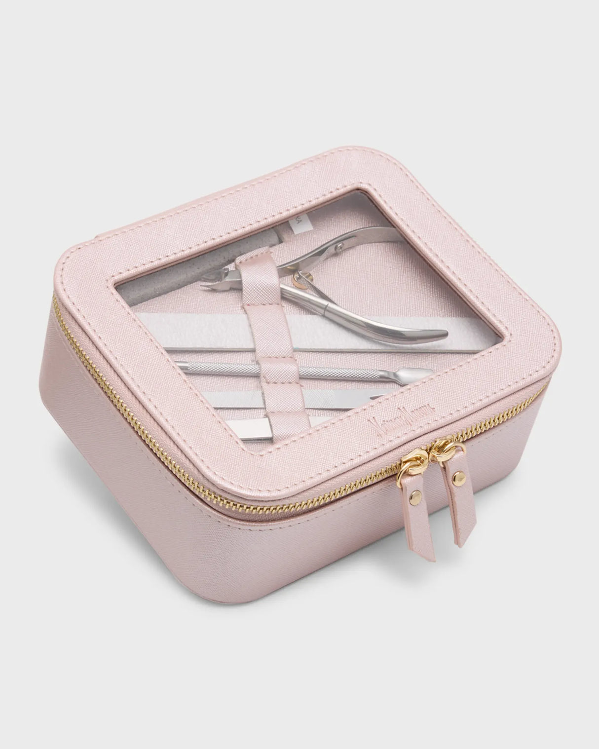 Neiman Marcus Holiday Nail Gift Set - Bonus + Pink Carry Case w/ Zipper