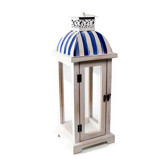 MacKenzie-Childs Royal Stripe Lantern