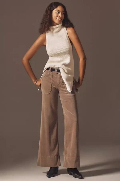 The Rylan High-Rise Flare Jeans by Pilcro: Corduroy Edition Size 30