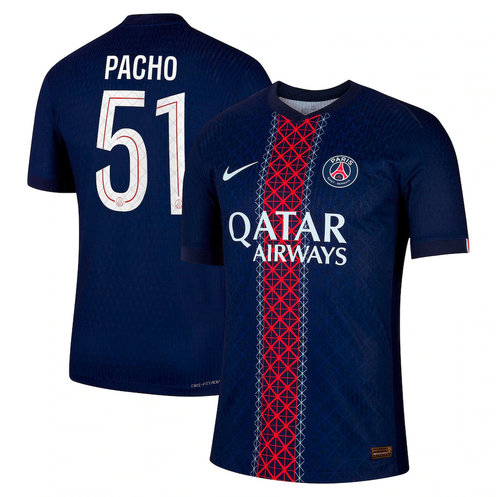 PSG Nike Dri-FIT ADV Home Match Shirt 2025-26 Pacho 51 Size L