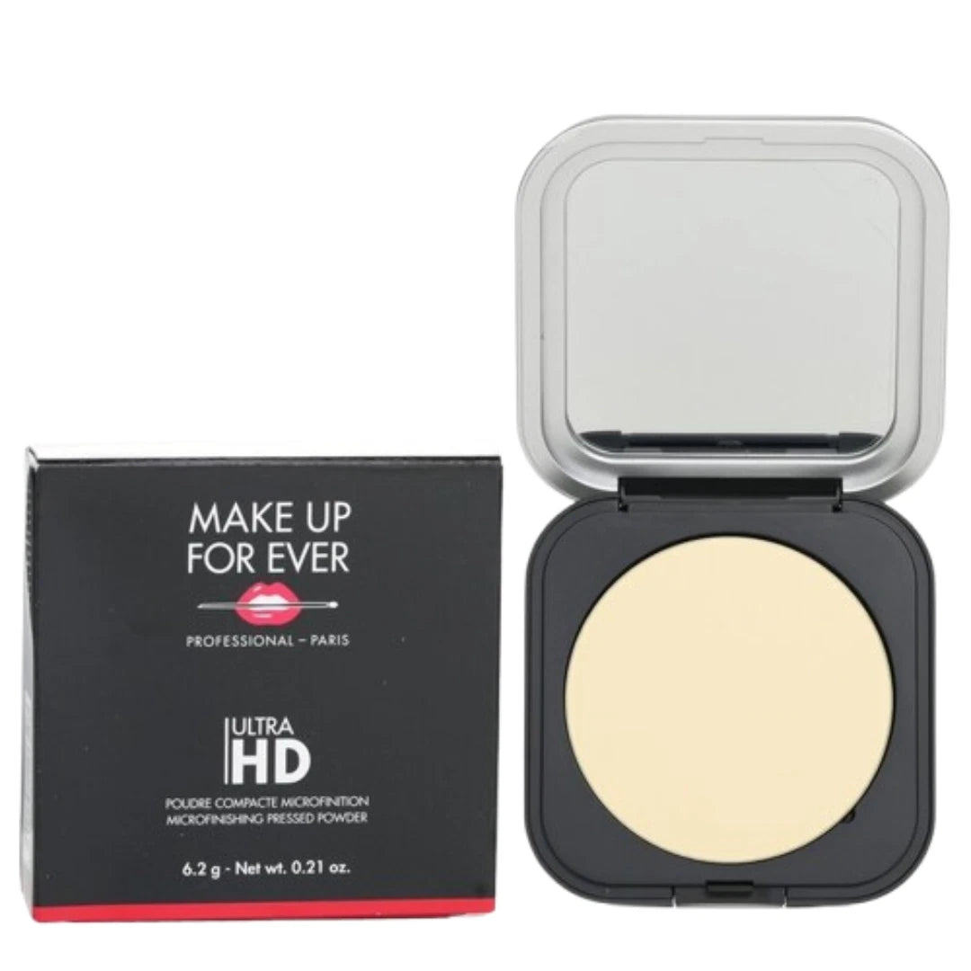 MAKE UP FOR EVER ULTRA HD Microfinishing Pressed Powder | 01 TRANSLUCENT