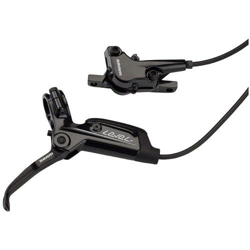 SRAM Level T Disc Brake and Lever - Front, Hydraulic, Post Mount, Black, A1