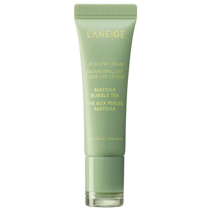 LANEIGE Lip Glowy Balm | Matcha Bubble Tea | Limited Edition