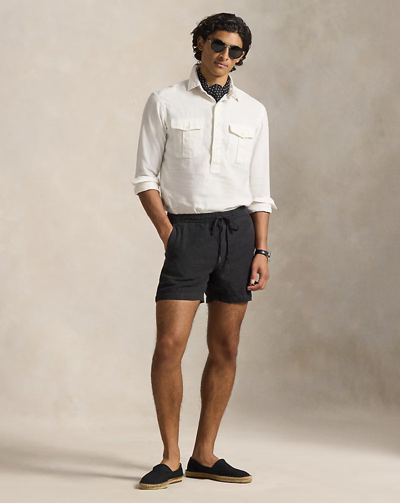 Polo Ralph Lauren 6-Inch Polo Prepster Linen Short Size M