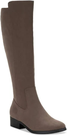 Style & Co Womens Charmanee Tall Round Toe Riding Boots Dark Roast (Size: 7)