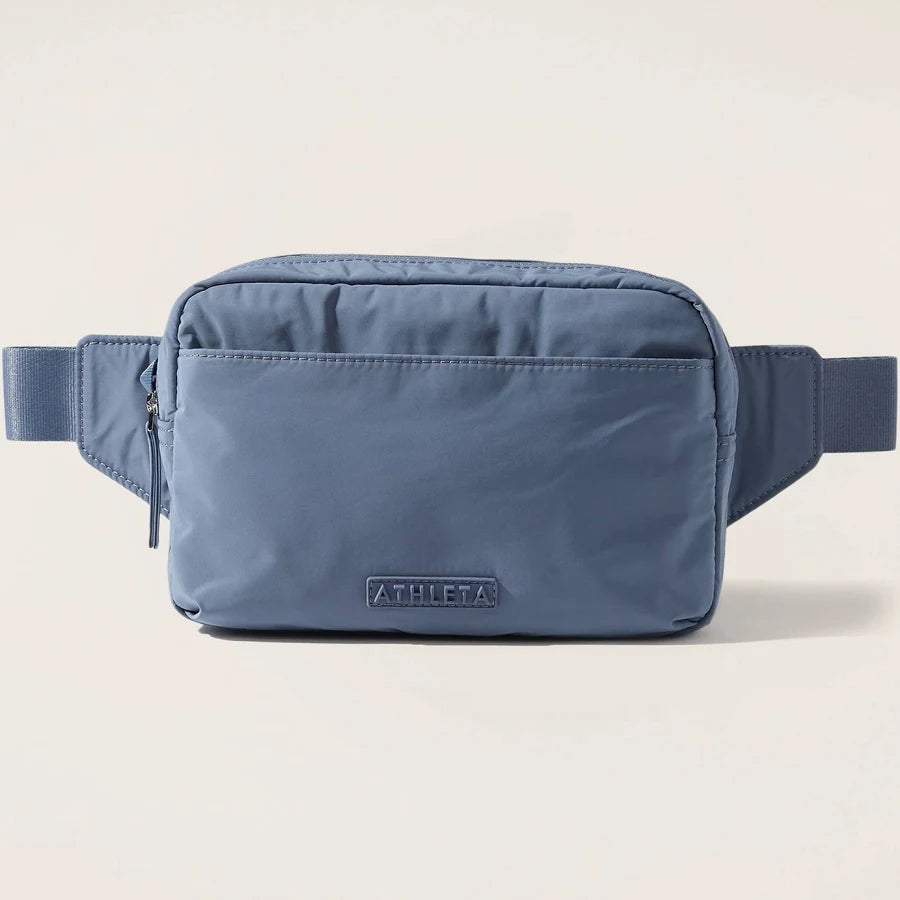 Athleta All About Large Crossbody Belt Bag - Shadow blue