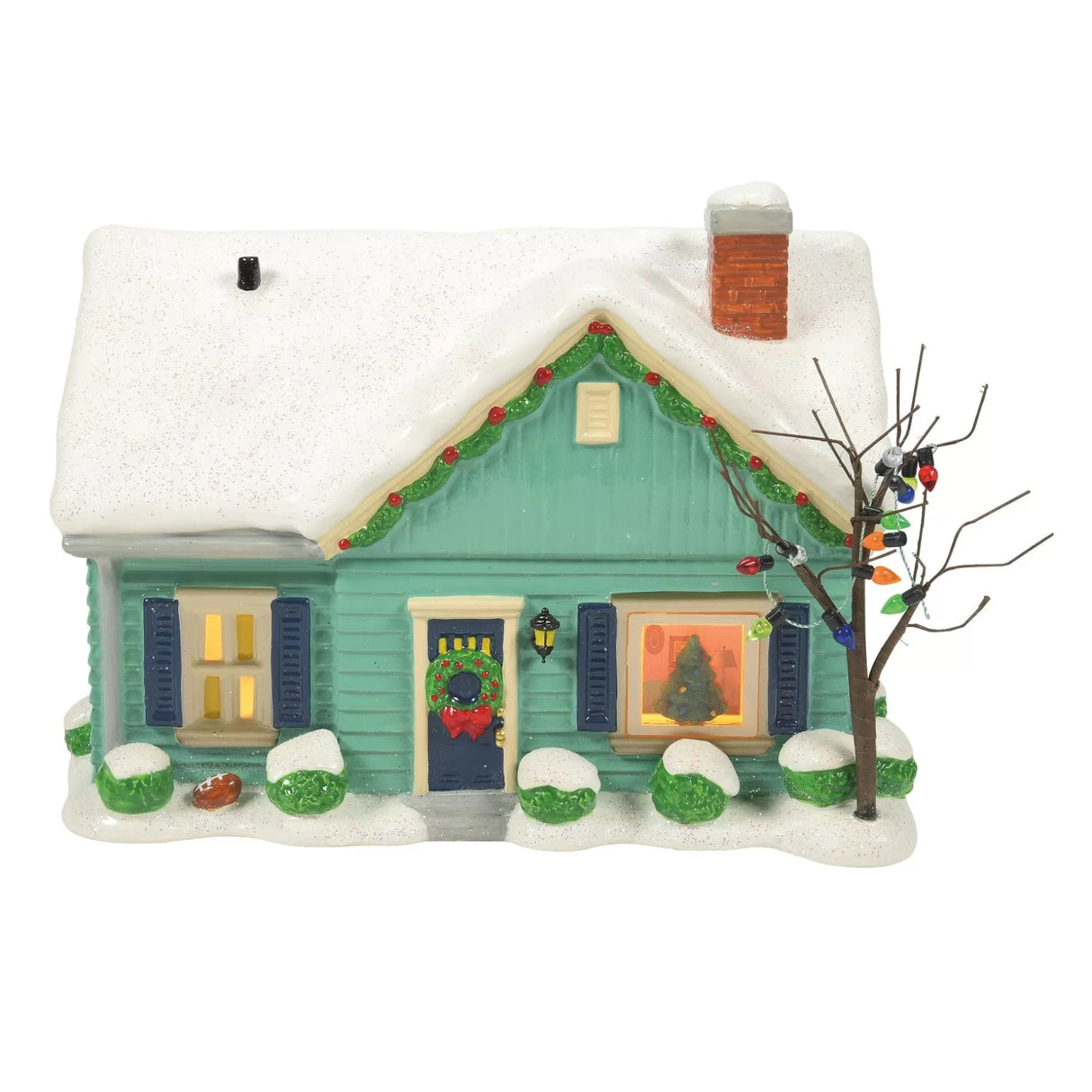 Department 56 The Blue House On James Street< Peanuts® Village