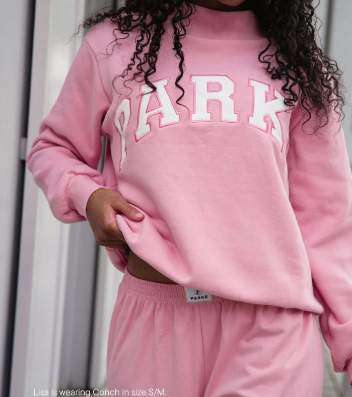 PARKE Varsity Mockneck - Conch - L/XL