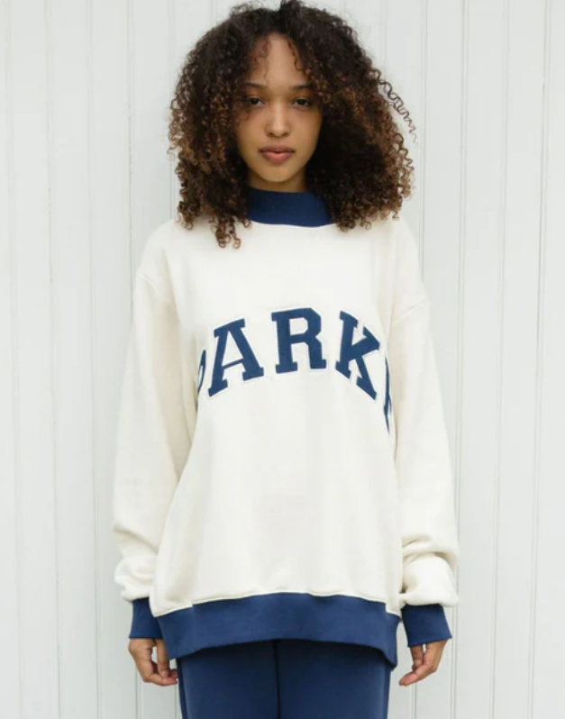 PARKE Two Tone Varsity Mockneck
