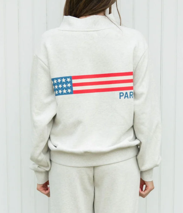 PARKE Stars + Stripes Mockneck - XXL