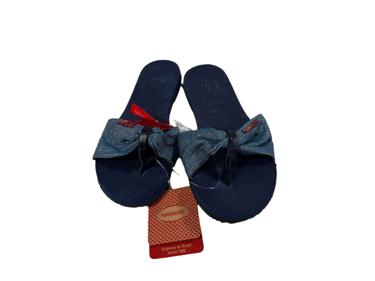 Havaianas Navy Blue Size 6W