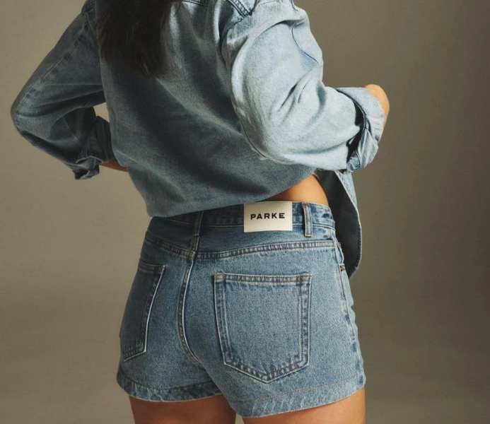 PARKE Denim Mini Shorts - Size 26