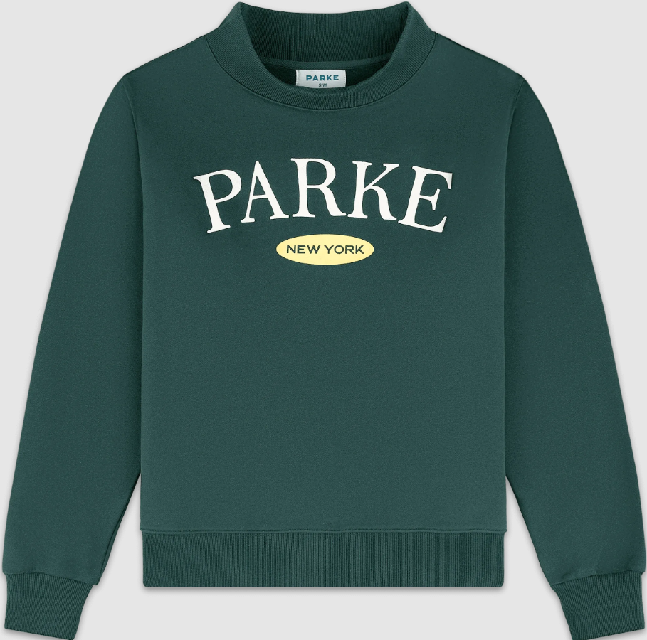 PARKE Green Printer Sweatshirt - XXL
