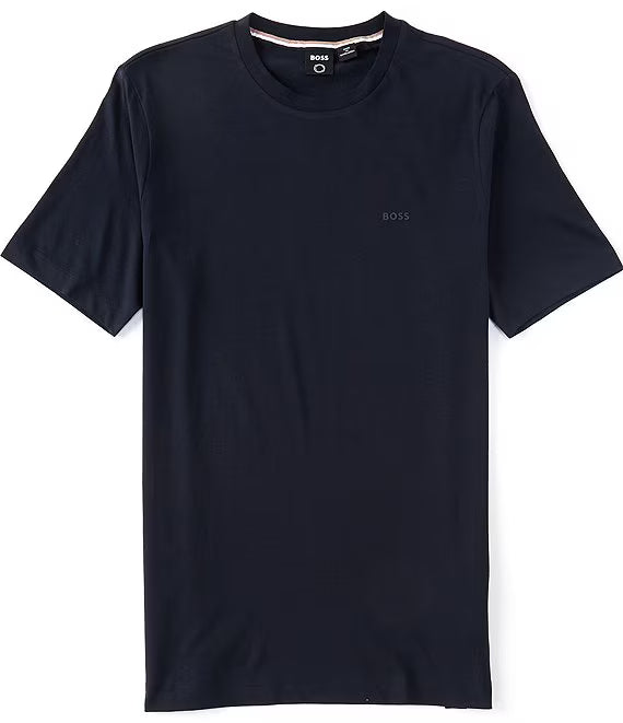 Hugo Boss BOSS Thompson Short Sleeve T-Shirt Navy (Medium)