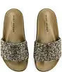 Kurt Geiger London Meena Rhinestone Embellished Logo Ornament Eagle Pool Slide Sandals WMN-8.5