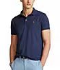 POLO RALPH LAUREN, Men's, Custom Slim Fit Soft Cotton Polo Shirt, Refined Navy, Medium