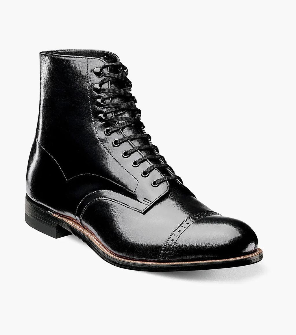 STACY ADAMS Men's Madison Boot - Black - 10E