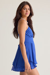 Laila Double Layer Romper  XS