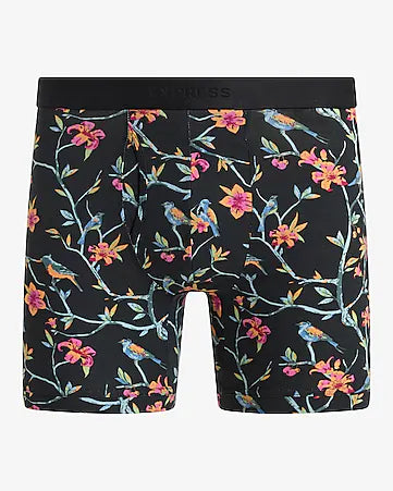 5 1/2" Cotton-Blend Boxer Briefs Size: Medium