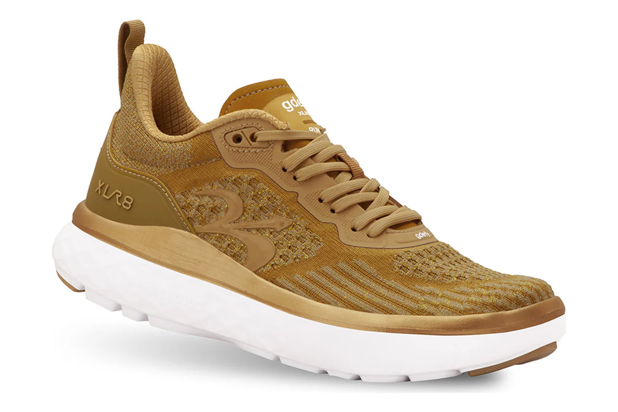 GDEFY Women's Gold XLR8 Running Shoe - Size 10.5 Medium