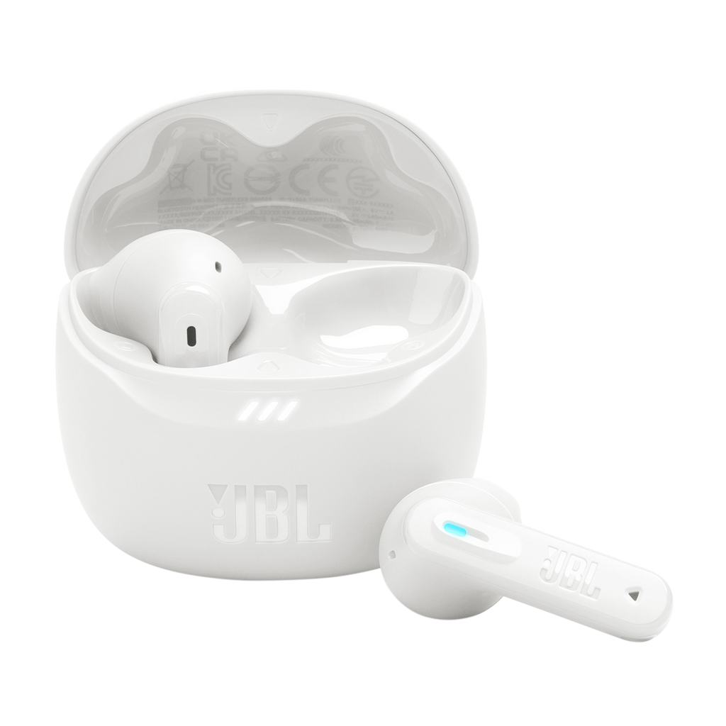 *JBL - Tune Flex 2, Noise Cancelling Earbuds, White