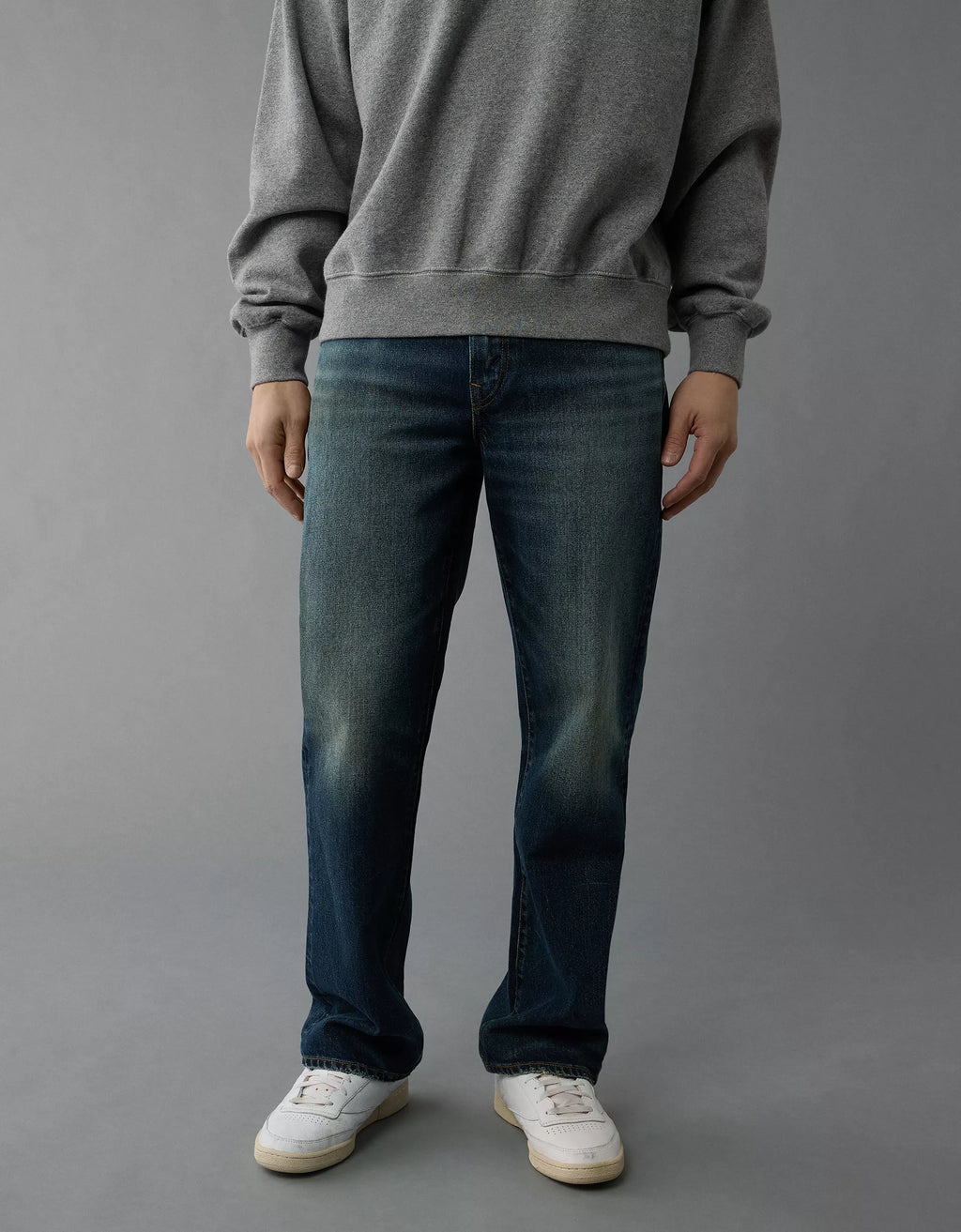 AE EasyFlex +TENCEL™ Fibers Original Bootcut Jean, Men's Dark Vintage 32x32