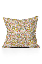 DENY Designs Alja Horvat Colorful Flower Throw Pillow