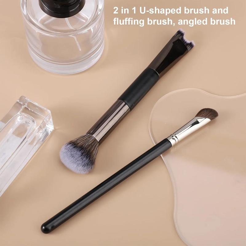 2pc Nose Contour Makeup Brush Set