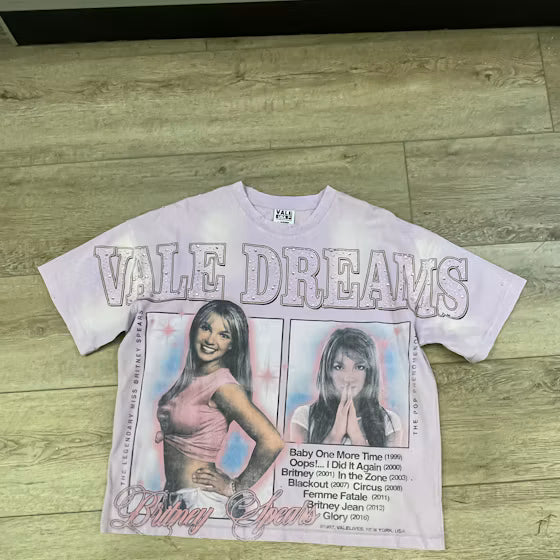 Vale USA Britney Spears Valley Summer Fest T-Shirt Purple Size XLarge  (Unisex)