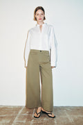 Women's Z1975 Pocket Culottes by Zara - Khaki - Size Medium
