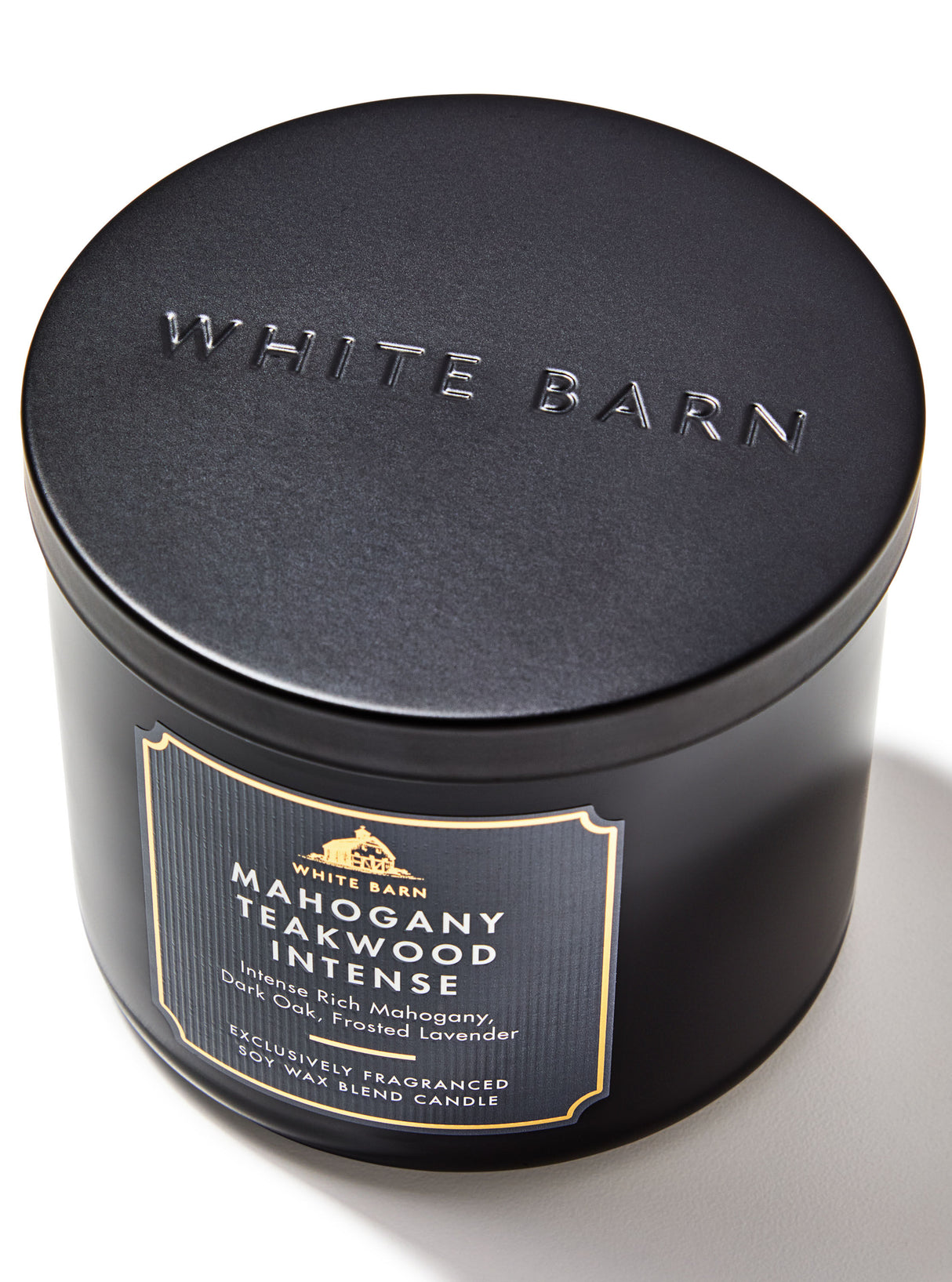 White Barn  Mahogany Teakwood Intense 3-Wick Candle