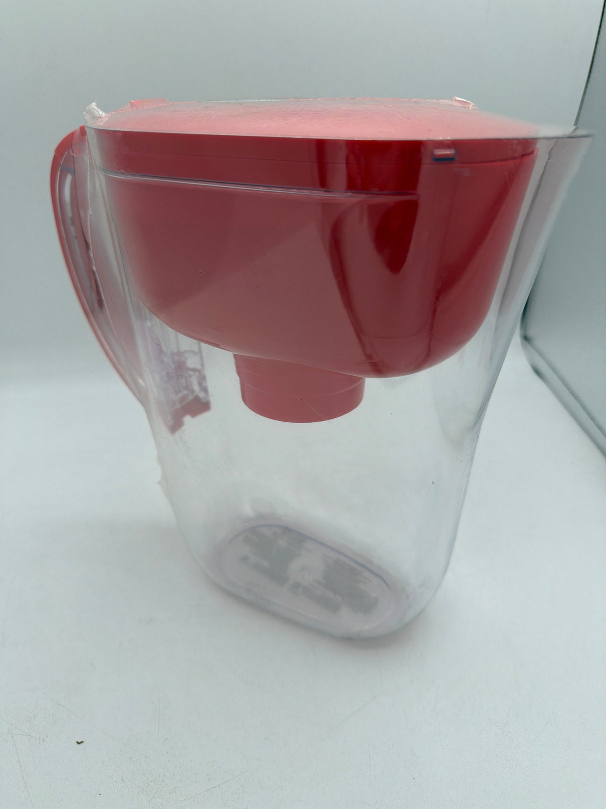 Brita Small 6 Cup Red Denali Water Filter Pitcher with 1 Brita Standard Filter