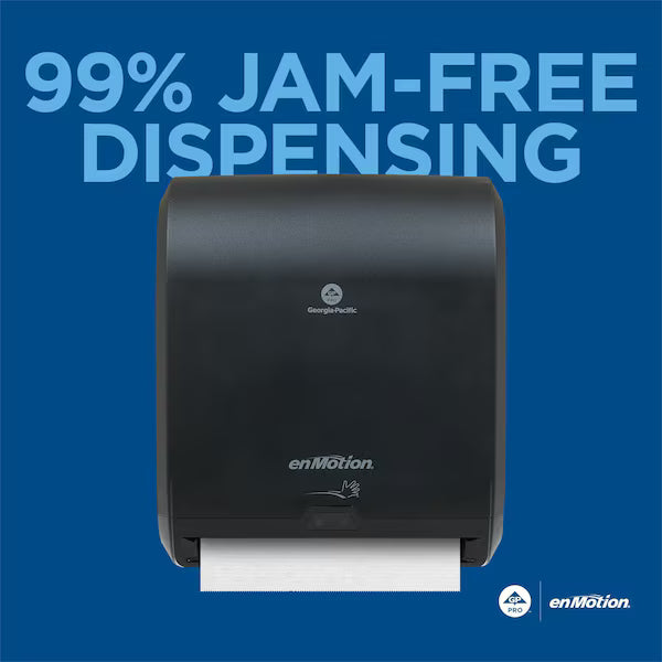 enMotion Touchless Paper Towel Dispenser, Wall Mount, Black