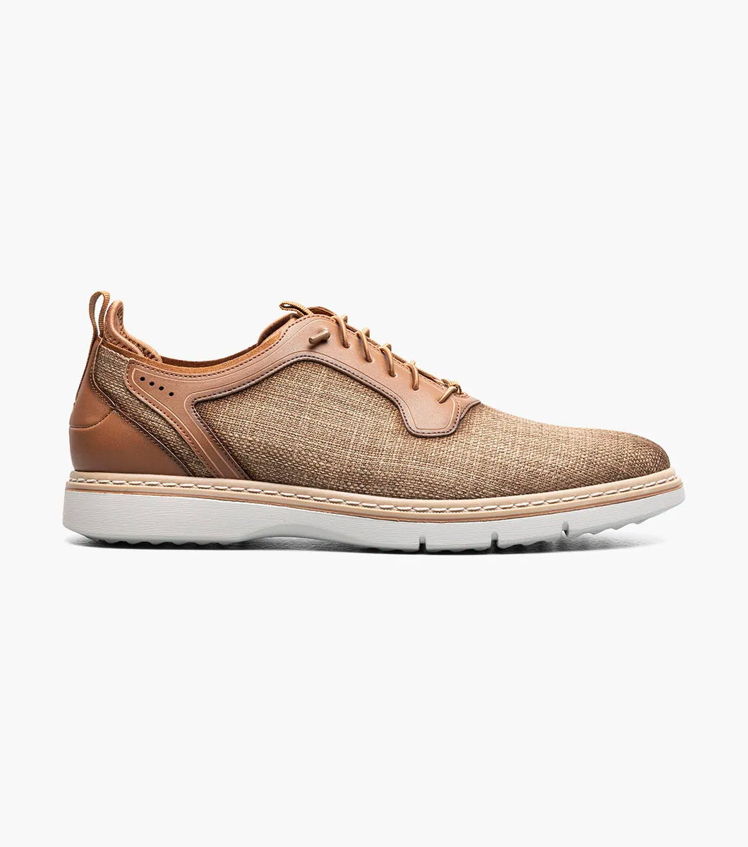 Stacy Adams Men's Sebert Plain Toe Elastic Lace Up Size:9.5 (US)M