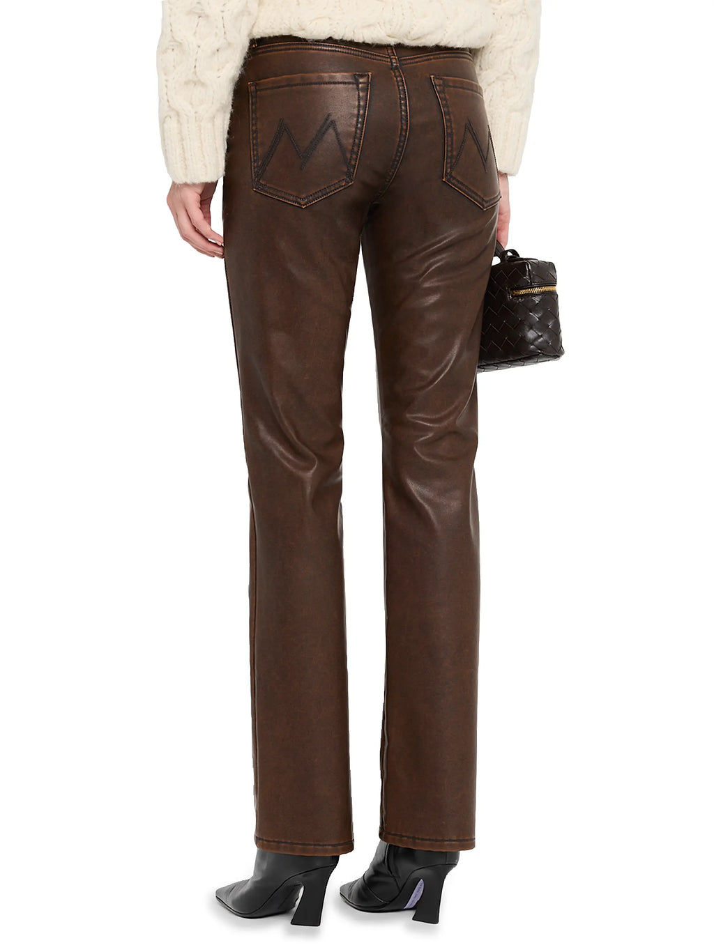 MOTHER The Insider Sneak Women's Coated Jeans (size: 30)