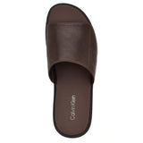 Men's Espar Casual Slide by Calvin Klein - Medium Brown - Size 10 M