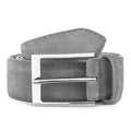 To Boot New York (Men's) Grey Suede Belt - Size: 42