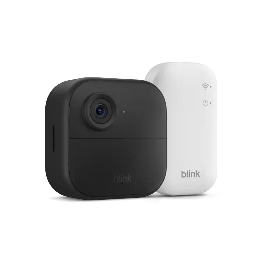 Blink - Outdoor 4 - Wireless smart security camera, two-year battery life, 1080p HD. Sync Module Core included - 1 Camera - Black