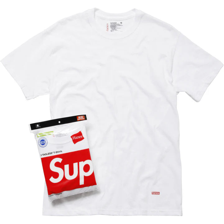 Supreme/Hanes Tagless Tees (3 Pack) Size XL