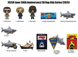 Jaws 50th Anniversary 3D Foam Backpack/ Bag Clip Series [1 RANDOM Figure]