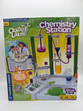 Thames & Kosmos Ooze Labs Chemistry Station Science Experiment Kit, 20 Non-Hazardous Experiments