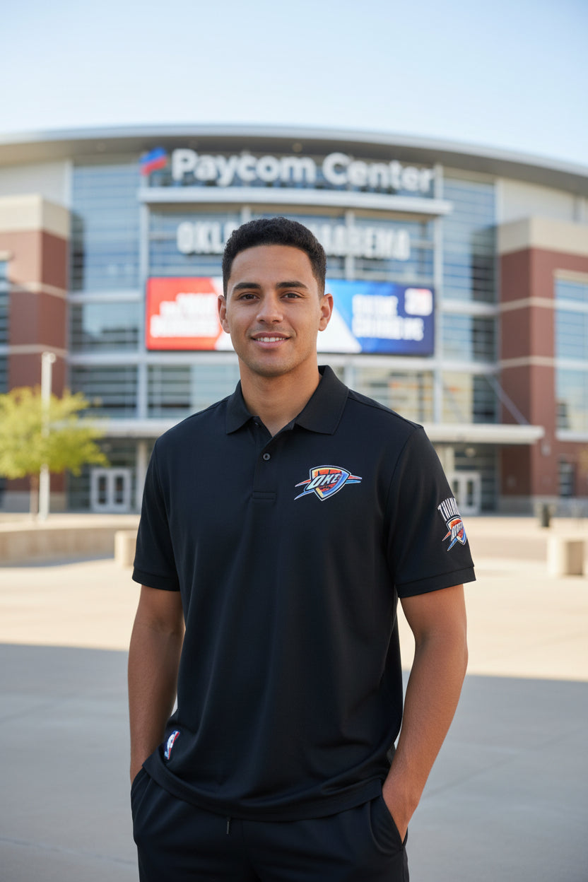 OKC THUNDER POLO   Large